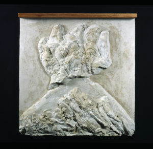 THE MOUNTAIN, A GRAND BATTLE--SONGS OF HEROISM; A SUITE OF RELIEF SCULPTURES