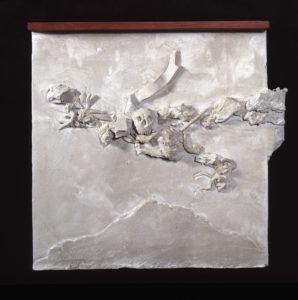 HARPY, PRESAGE OF THINGS TO COME, A GRAND BATTLE--SONGS OF HEROISM; A SUITE OF RELIEF SCULPTURES