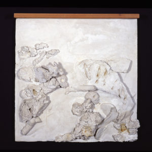 PRESAGE OF DEATH AND DESTRUCTION, A GRAND BATTLE--SONGS OF HEROISM; A SUITE OF RELIEF SCULPTURES