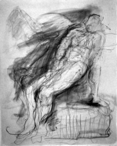 9) Labors of Hercules Drawing, graphite on paper