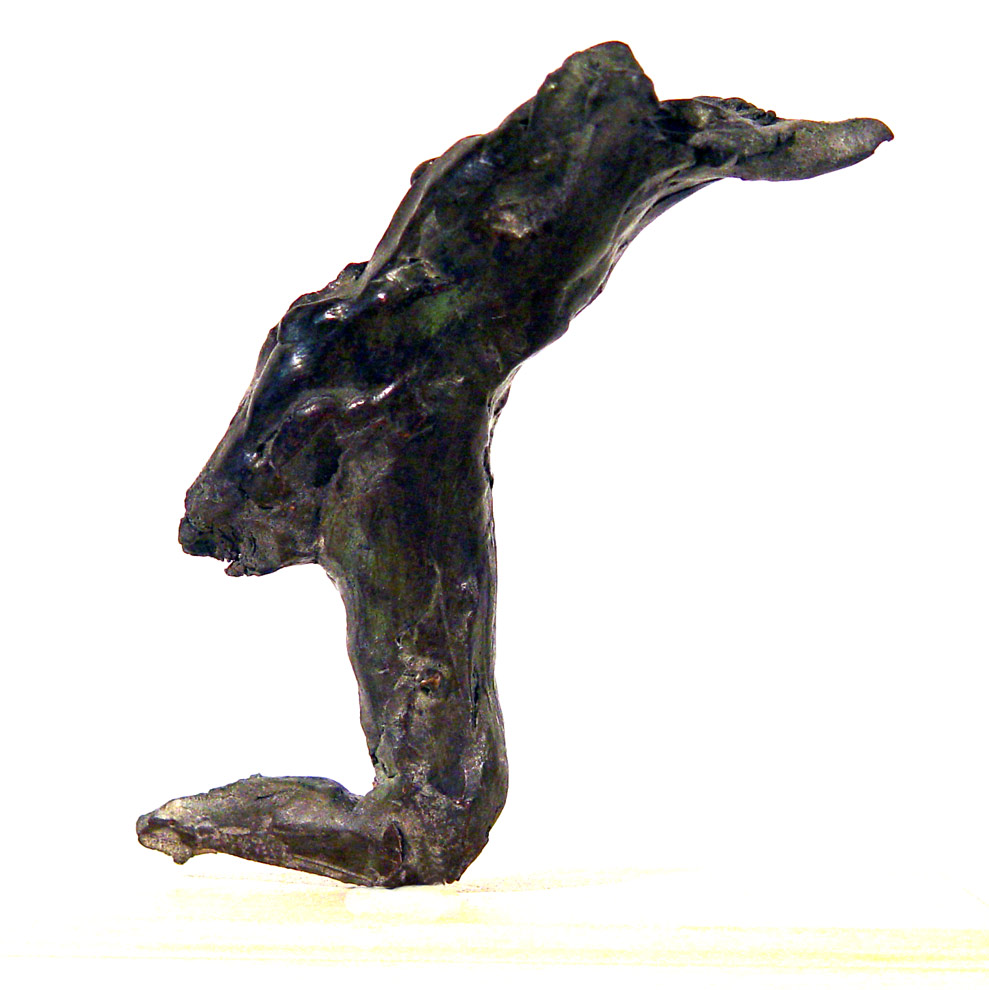 Figure, small terra-cotta sculpture, Ed Smith