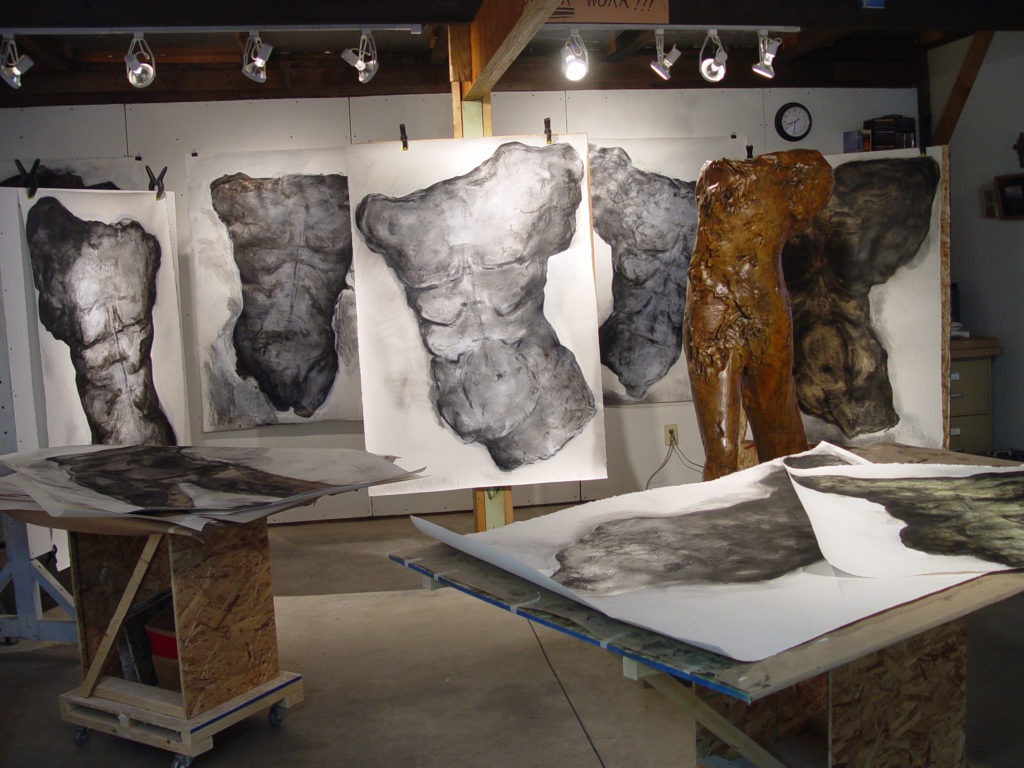 Sculpture drawings